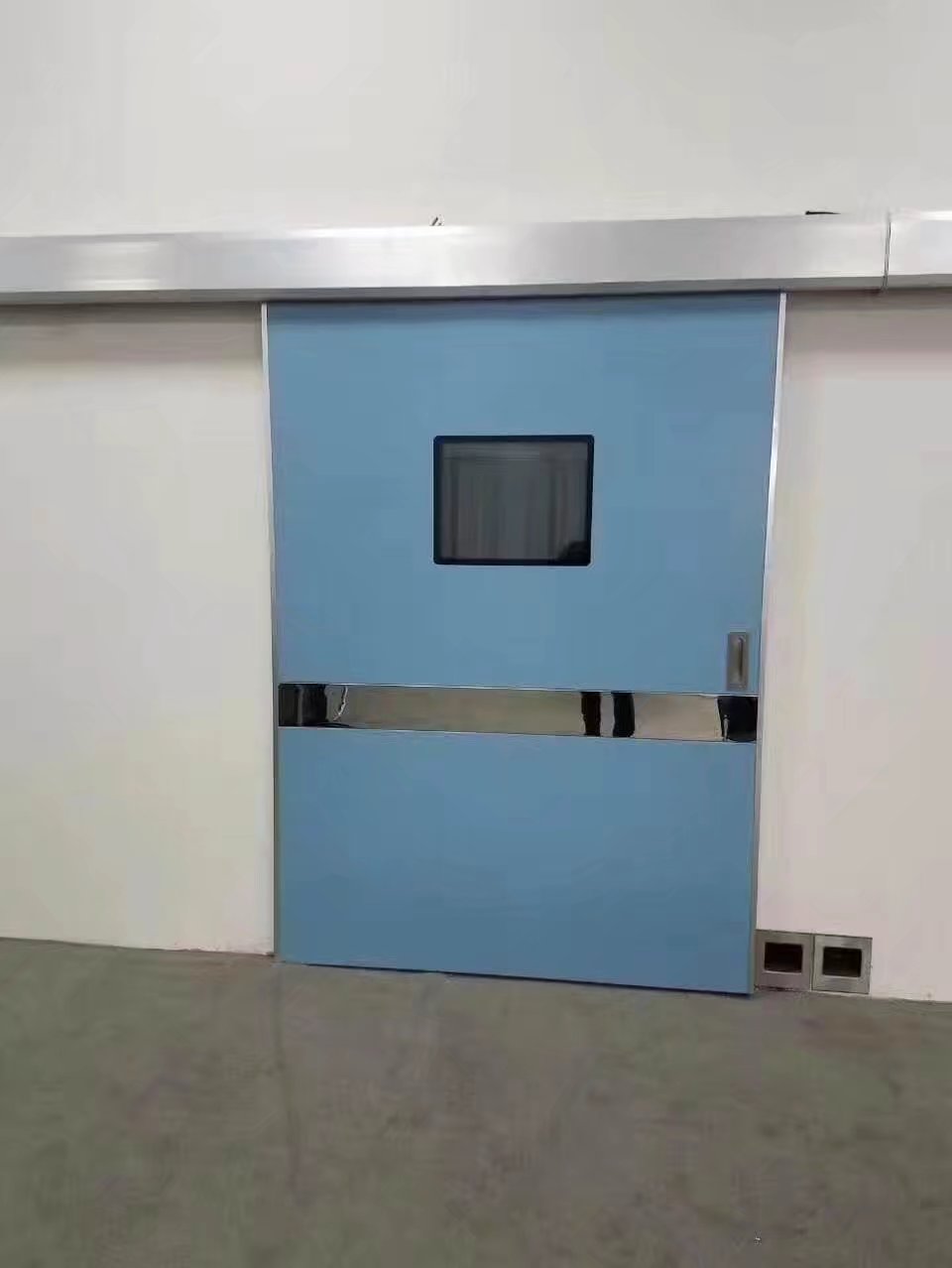 红河手术室防护门安装视频